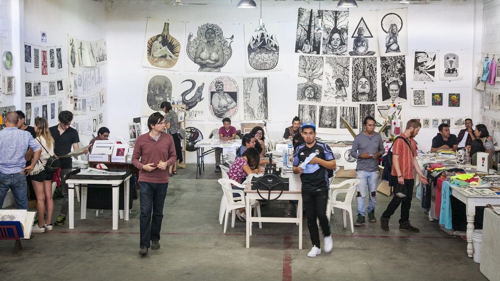 In Oaxaca, art is seen as something that needs to be both inherited and protected [Gabriela Campos/Al Jazeera] 
