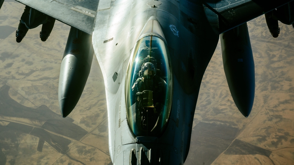 Refueling over Iraq