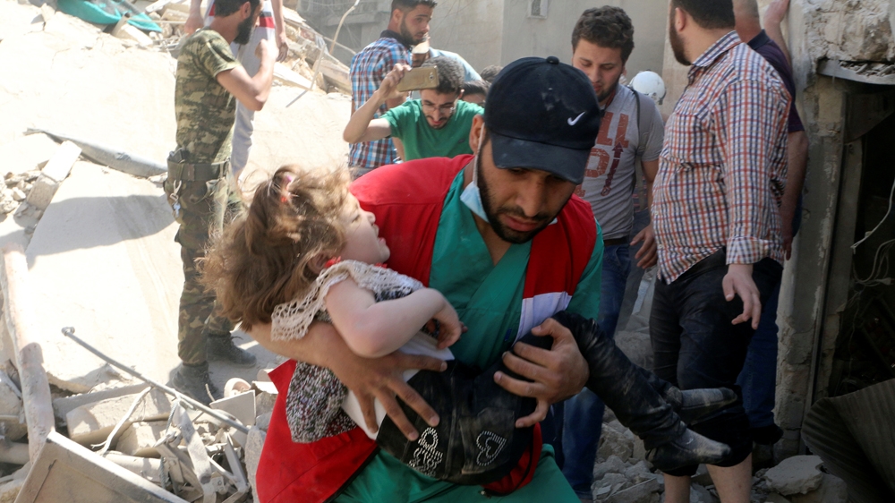 Aleppo airstrike