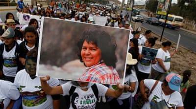 Honduras protest