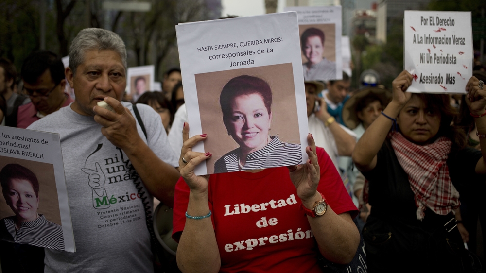 Mexican journalist Miroslava Breach