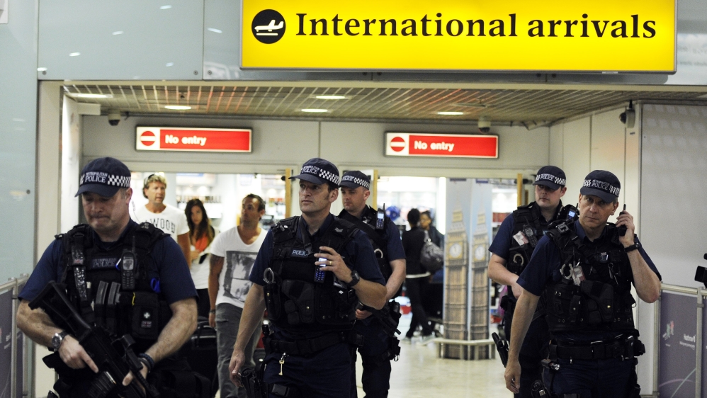 Man arrested on suspicion of terrorism offence