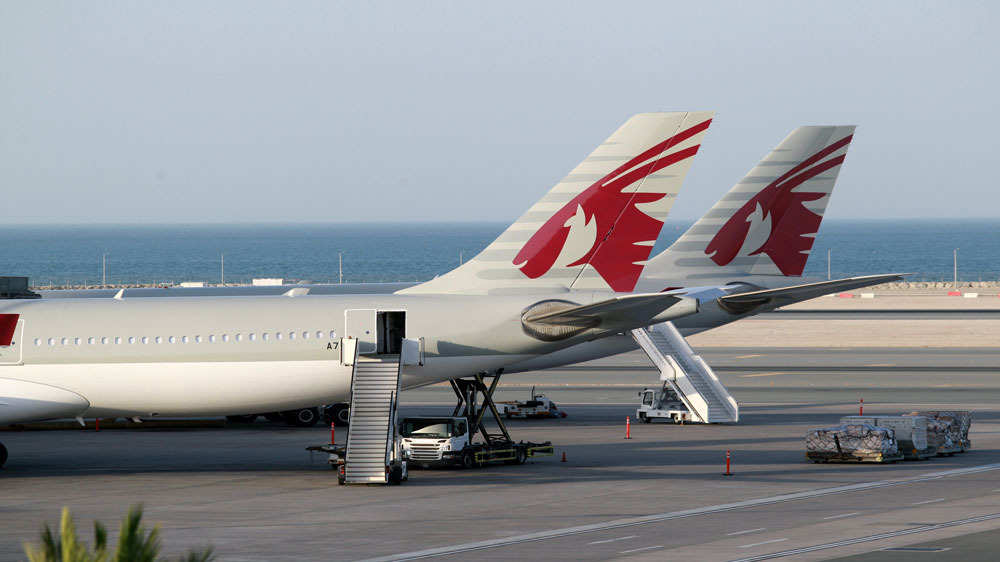 Qatar Airways aircrafts
