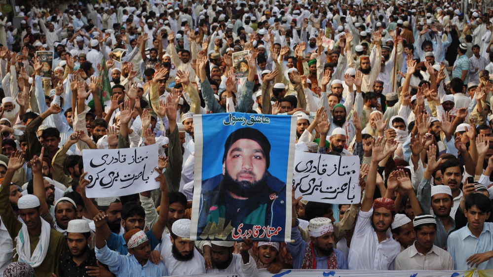 Punjab's governor Taseer was assassinated in 2011 by his guard Qadri for seeking reform of the blasphemy law [Reuters]