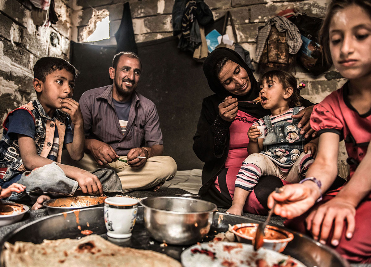 Iraqi displaced children/Please Do Not Use