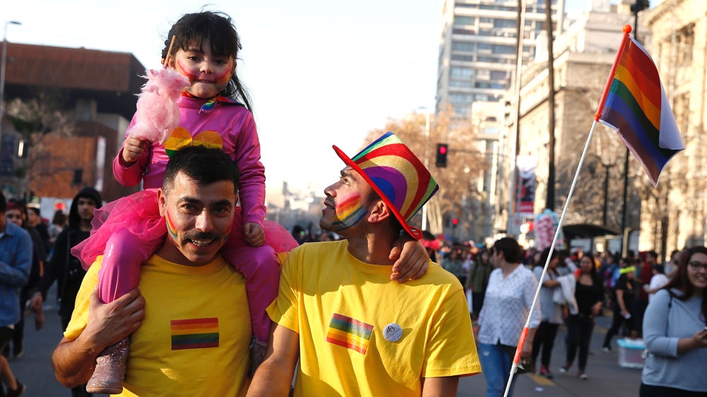 In 2015, Chile's congress had already approved same sex civil unions after years of legislative wrangling [Reuters File]