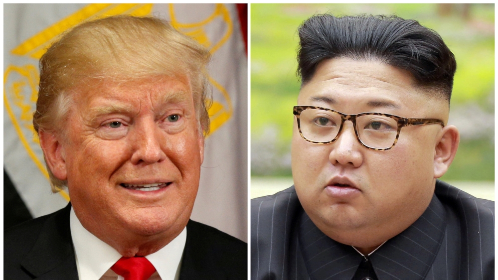 Kim Trump combi photo reuters