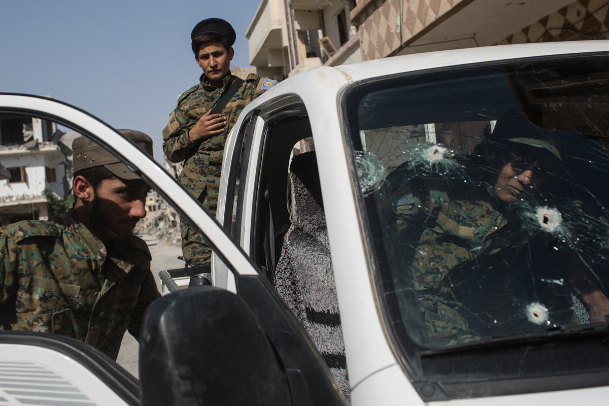 FINAL DAYS OF RAQQA BATTLE/ PLEASE DO NOT USE