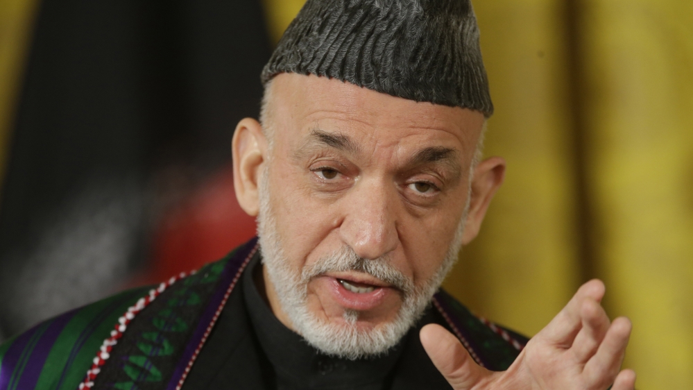 Former Afghan President Hamid Karzai