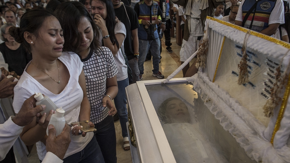Duterte referred to the children killed in the drug war as 