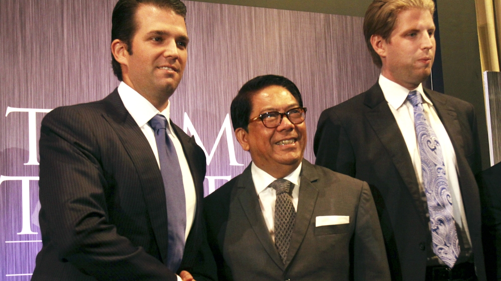 Trump tower Manila