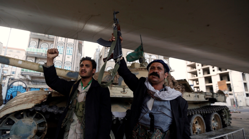 Houti fighters Reuters