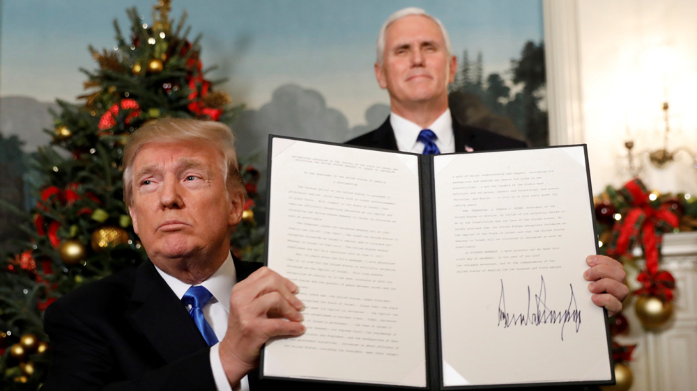 Trump Jerusalem embassy