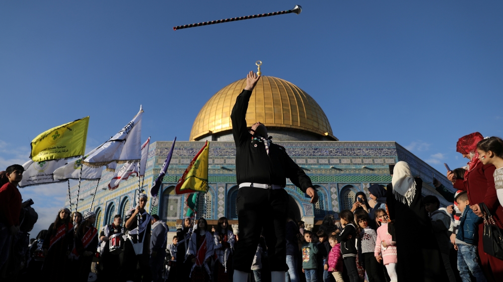 
The status of Jerusalem remains one of the main sticking points in efforts to resolve the Palestinian-Israeli conflict [Ammar Awad/Reuters]

