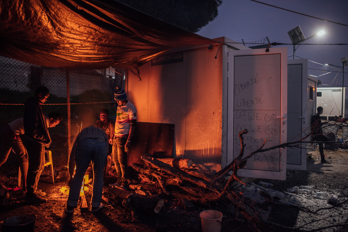 The Greek Islands become a dead end for many refugees 7