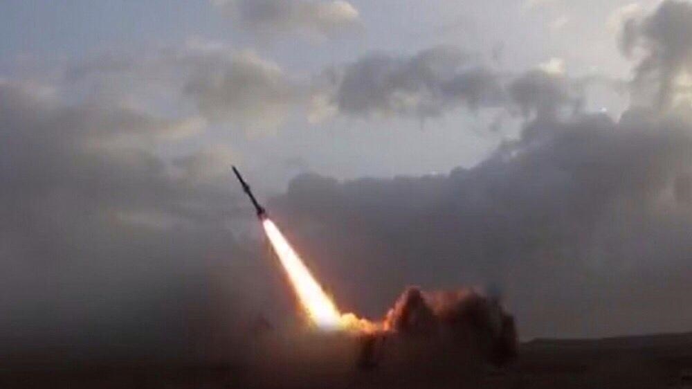 Houthi Qaher 2-M missile