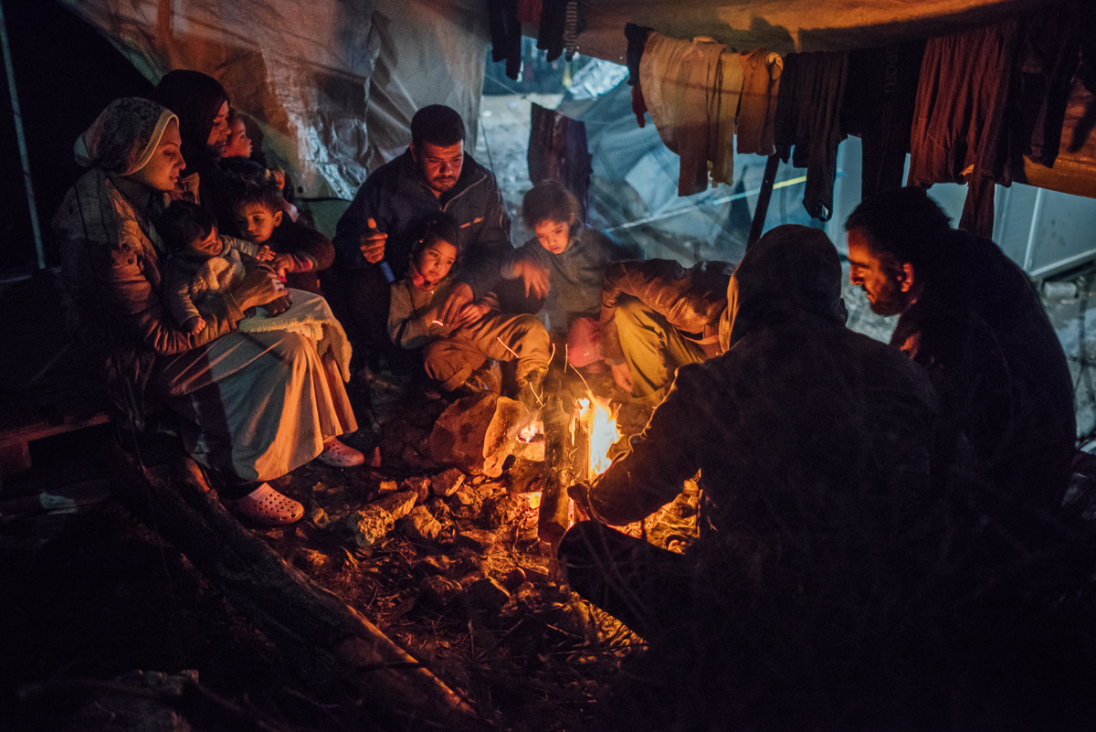 The Greek Islands become a dead end for many refugees 14