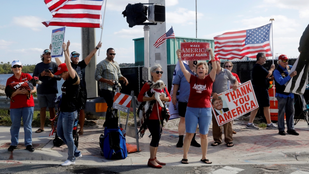 Trump supporters