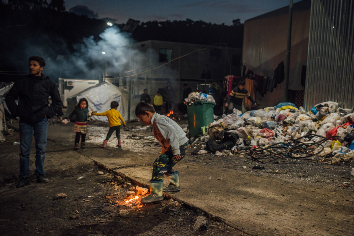 The Greek Islands become a dead end for many refugees 10