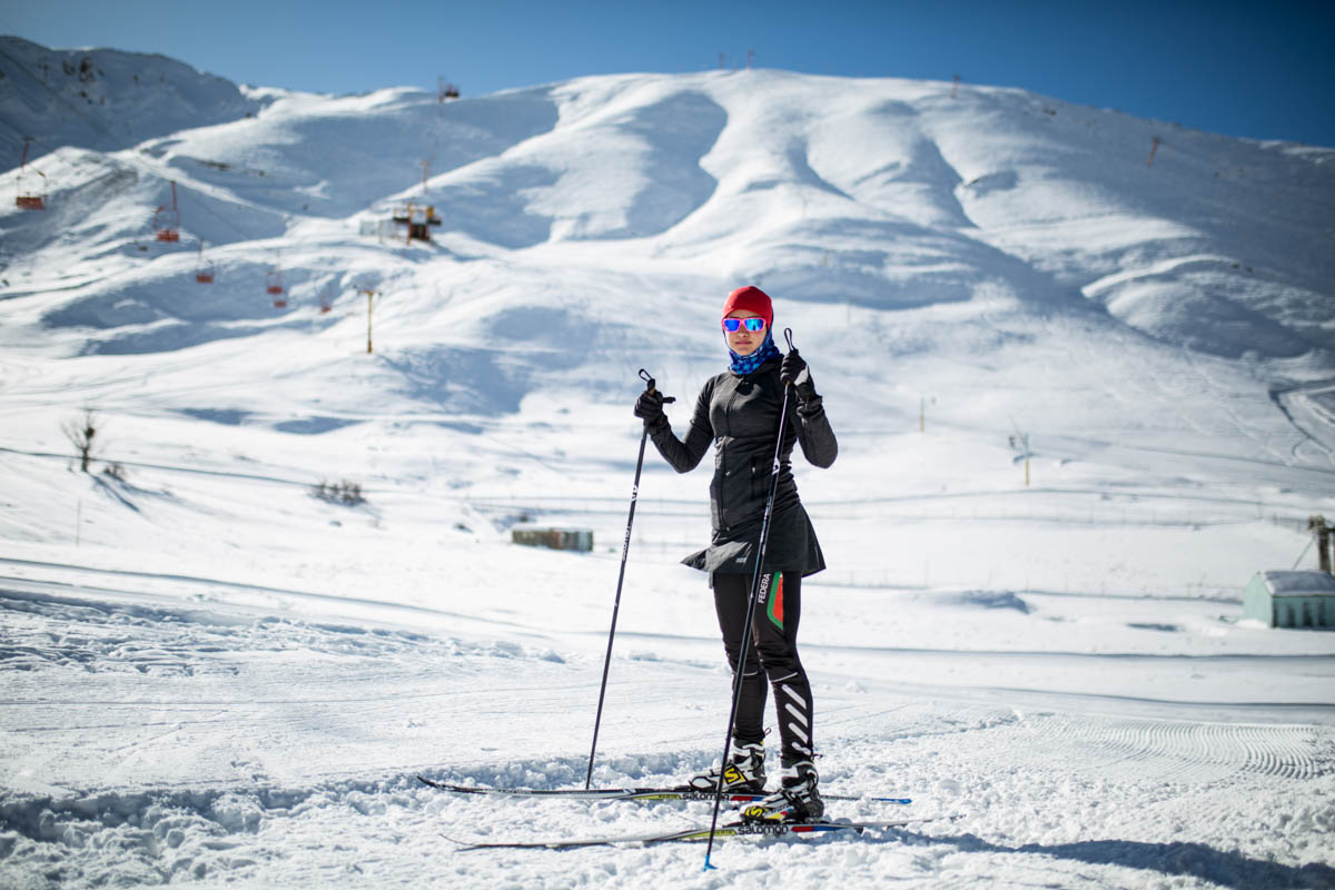 Samaneh Bayrami Baher one of the only four athletes representing Iran in the 2018 Winter Games in Pyeongchang.