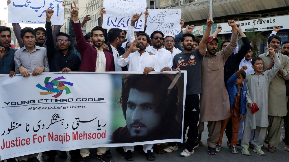 Pakistan protest