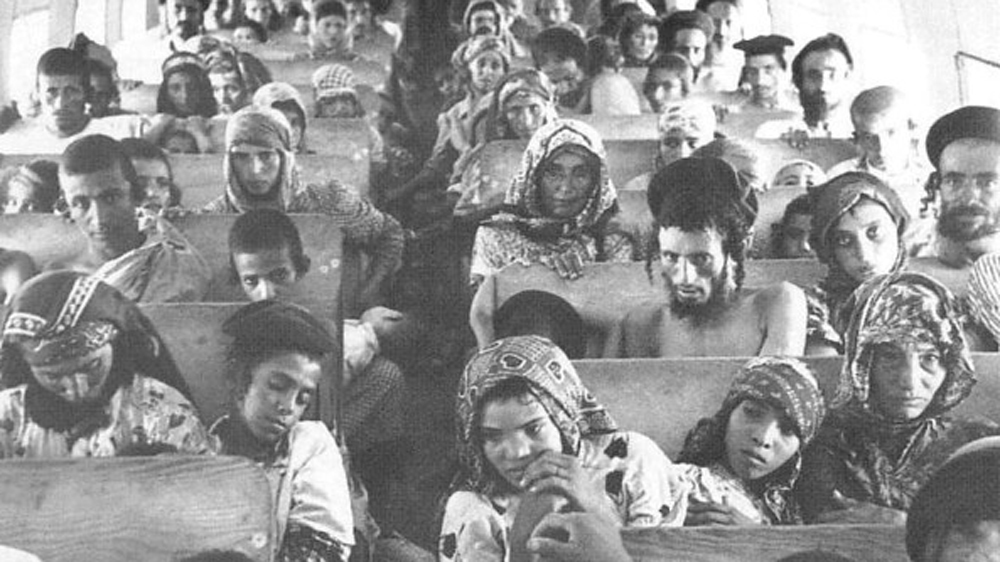 Yemeni Jews are shown en route from Aden to Israel during Operation Magic Carpet, circa 1950 [File photo]