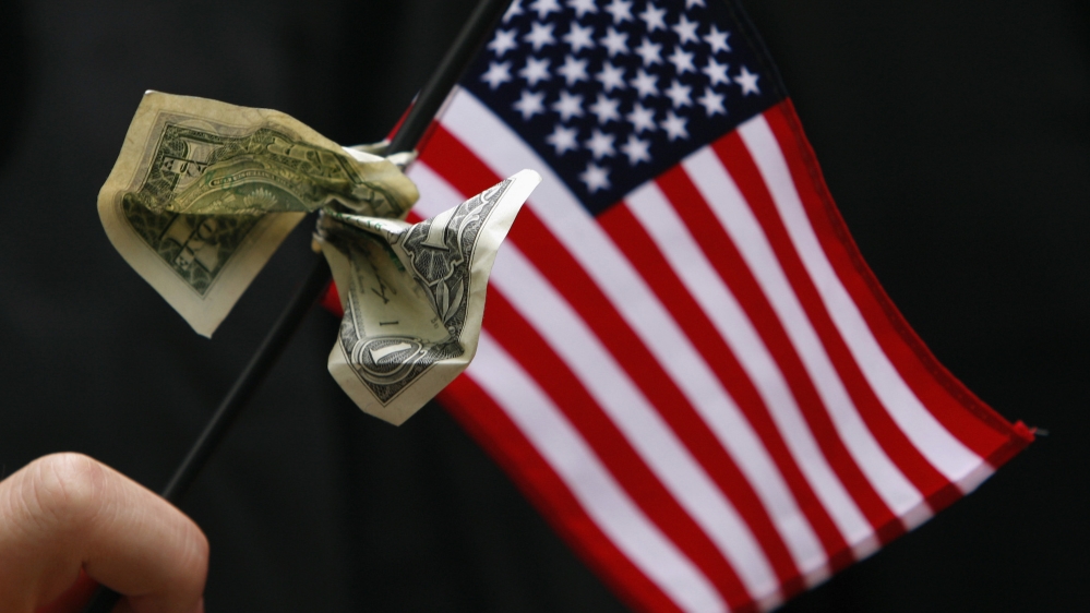 Harvard money flag