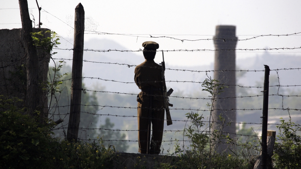 Female North Korean soldier