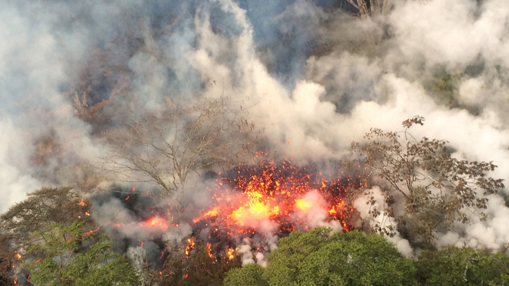 Hawaii volcano