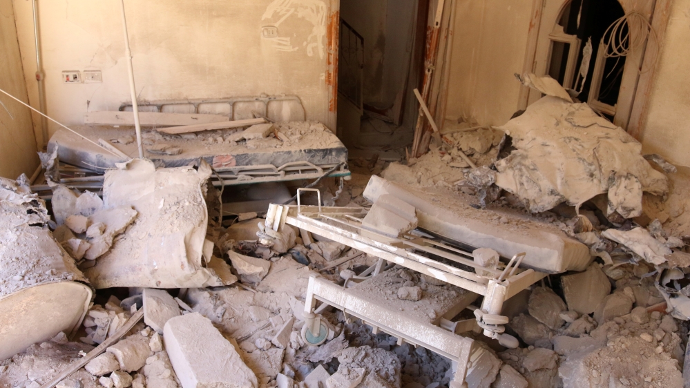 Syria hit field hospital Reuters
