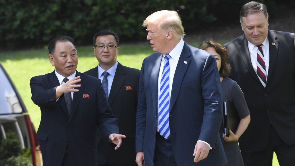 Trump - Kim Yong-chol