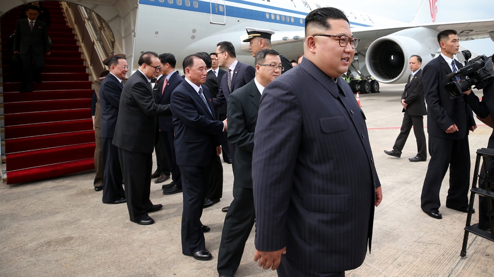 Kim Jong un in Singapore