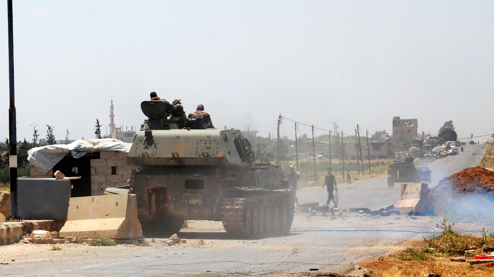 Deraa fighting