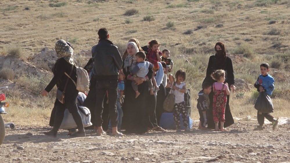 Number of Syrians fleeing Daraa hits 150,000