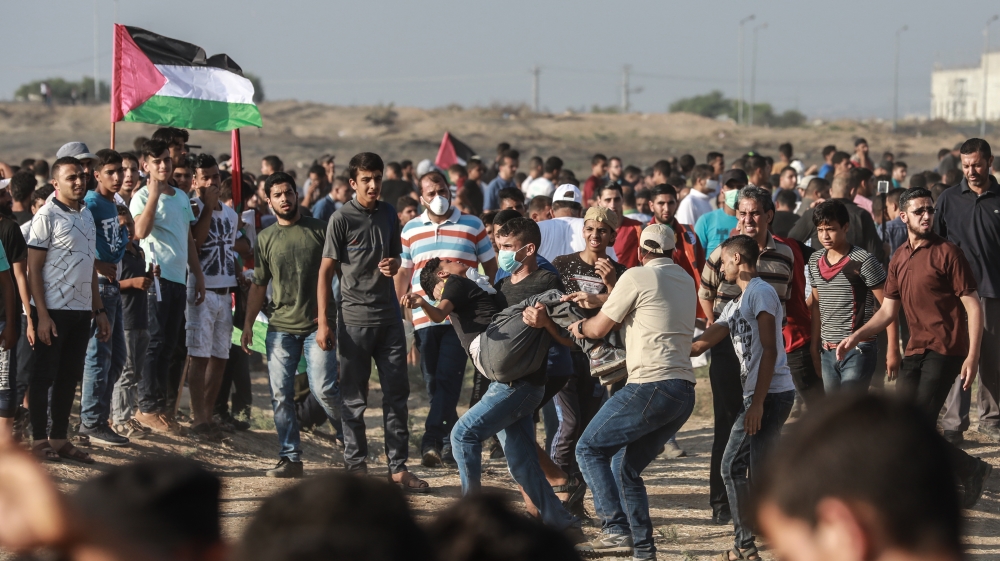"Great March of Return" demonstrations in Gaza