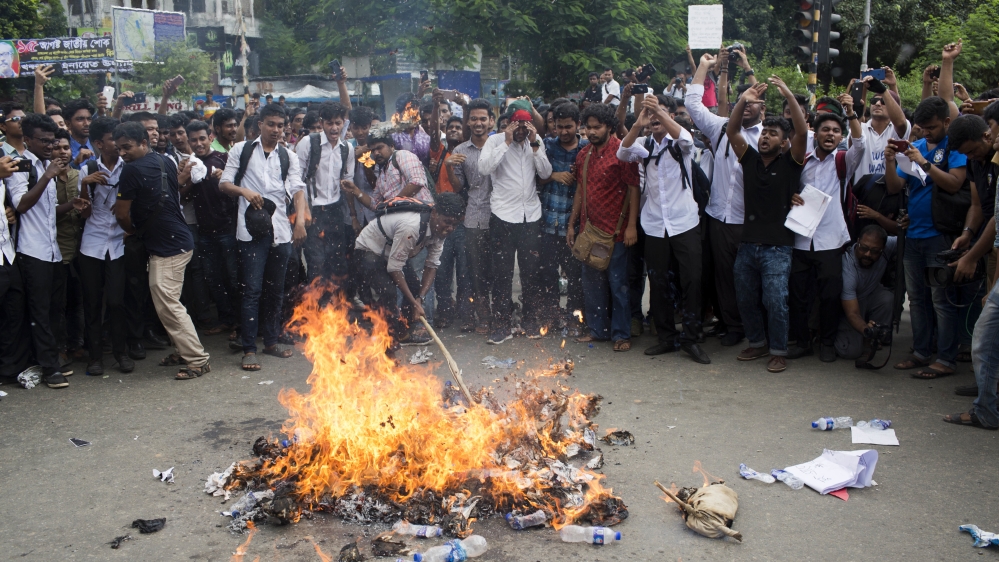 Bangladesh student protests