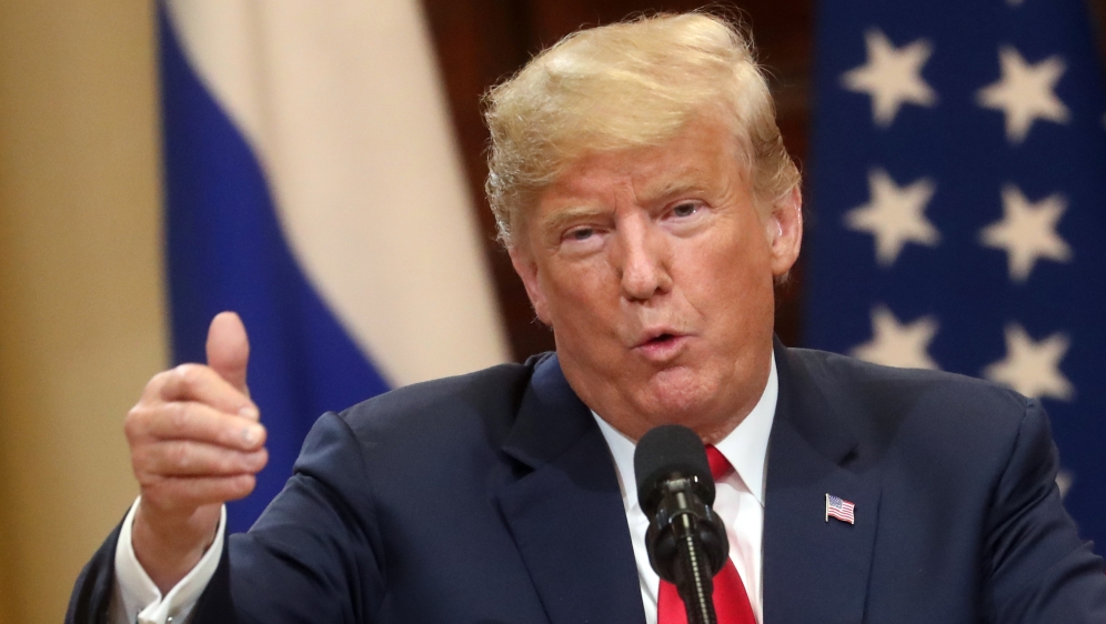 Vladimir Putin - Donald Trump press conference in Helsinki