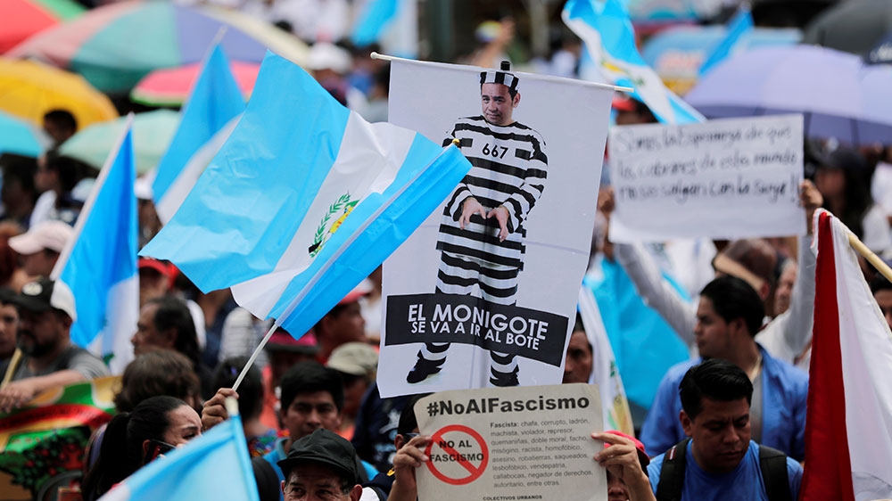 Guatemala Sept 20 protests 