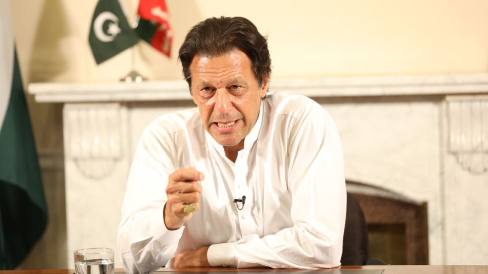 Newly elected Pakistani PM Imran Khan