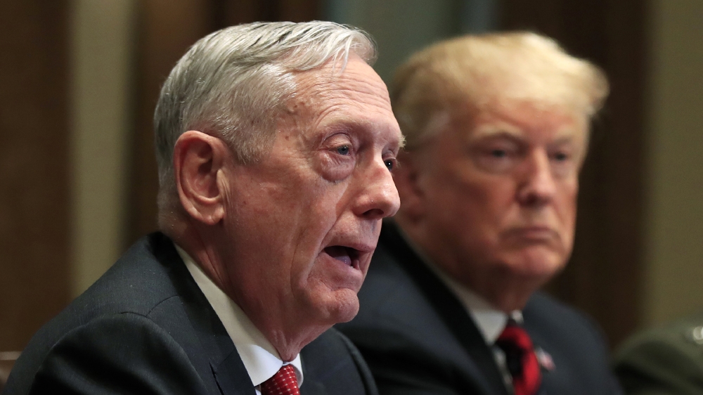 Defense Secretary Jim Mattis