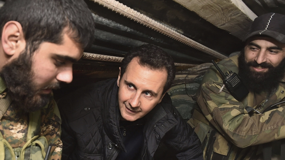 Assad - SANA/Reuters
