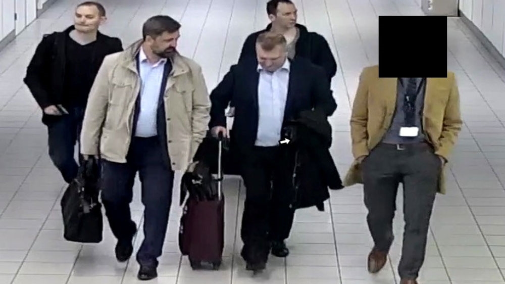 Four Russian citizens, who allegedly attempted to hack the Organization for the Prohibition of Chemical Weapons in The Hague [Dutch defence ministry]
