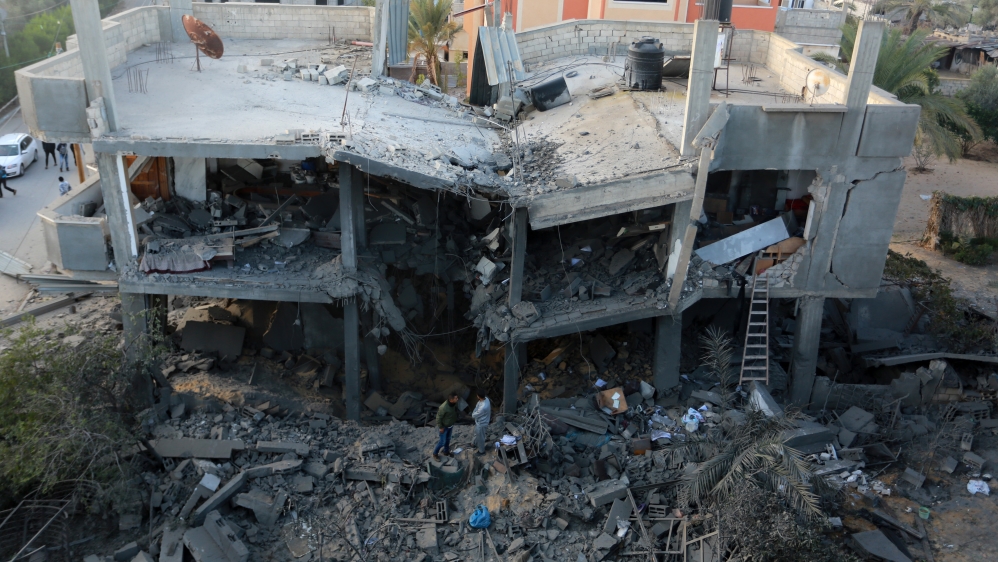 At least seven Palestinians lost their lives in Israeli attacks since late on Monday [Anadolu] 