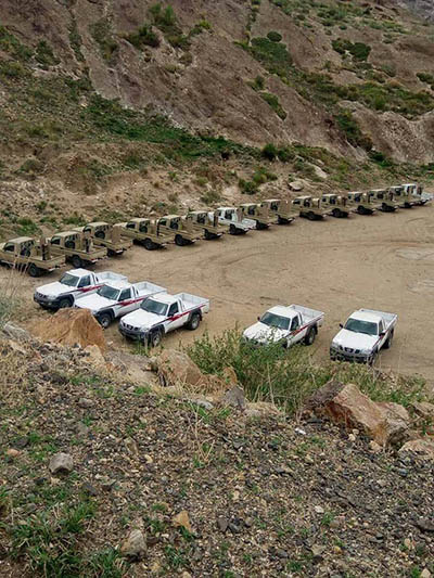 Abu al-Abbas reportedly received more than 40 pick-up trucks from the UAE last year, despite being a designated 'terrorist' by the Gulf state [Al Jazeera]