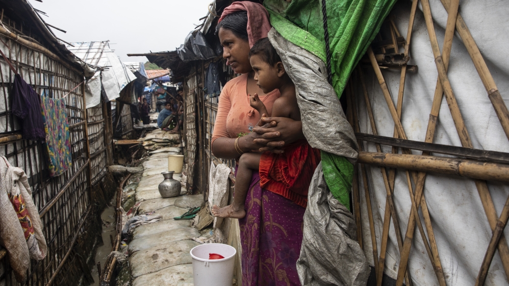 700,000 Rohingya fled Myanmar after an army-led crackdown in 2017. [Getty Images]