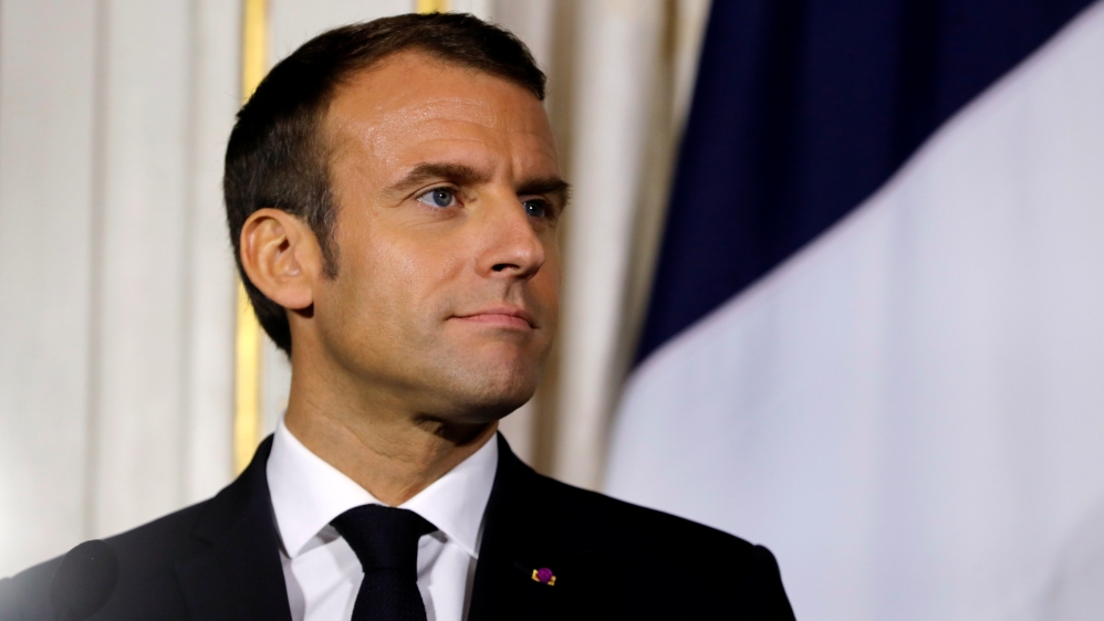 Macron beat Le Pen in a runoff vote for the French presidency in May 2017 [File: Yves Herman/Reuters] 