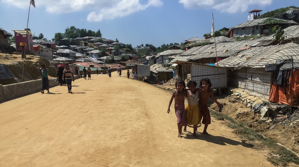 A view of the Kutupalong Balukhali camp [Malavika Vyawahare/Al Jazeera]