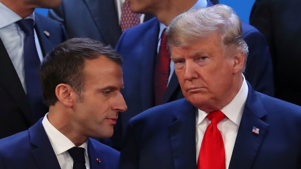 Trump Macron