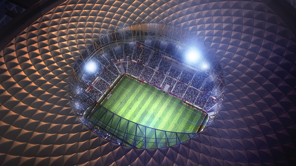 Lusail Stadium's exterior takes its inspiration from traditional Gulf craftsmanship [Supreme Committee for Delivery and Legacy]