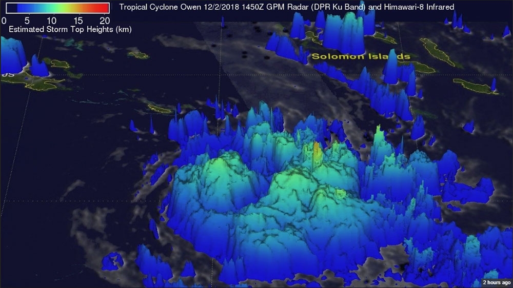 Owen becomes the first tropical cyclone of the season